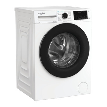 Whirlpool Wasmachine Vrijstaand WAM 97WB BE Wit Voorlader A Perspective
