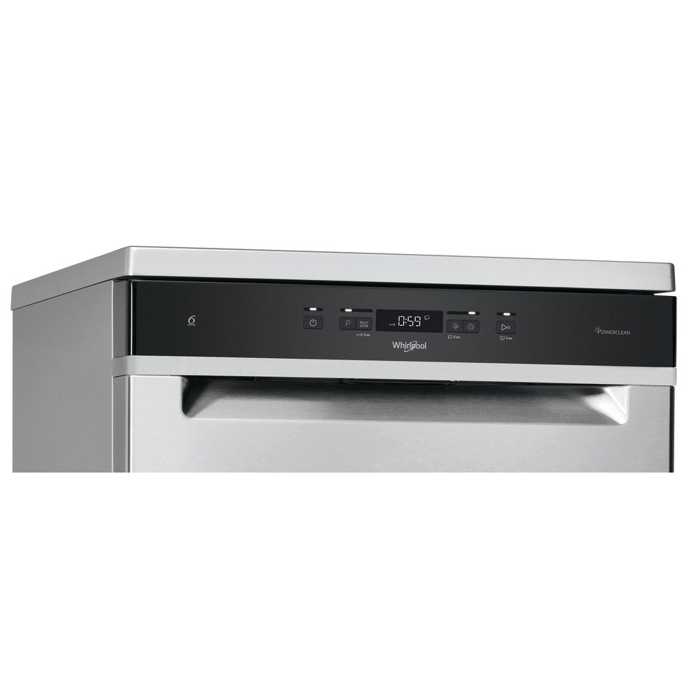 Whirlpool Mosogatógép Szabadonálló WFC 3C42 P X Szabadonálló C Control panel