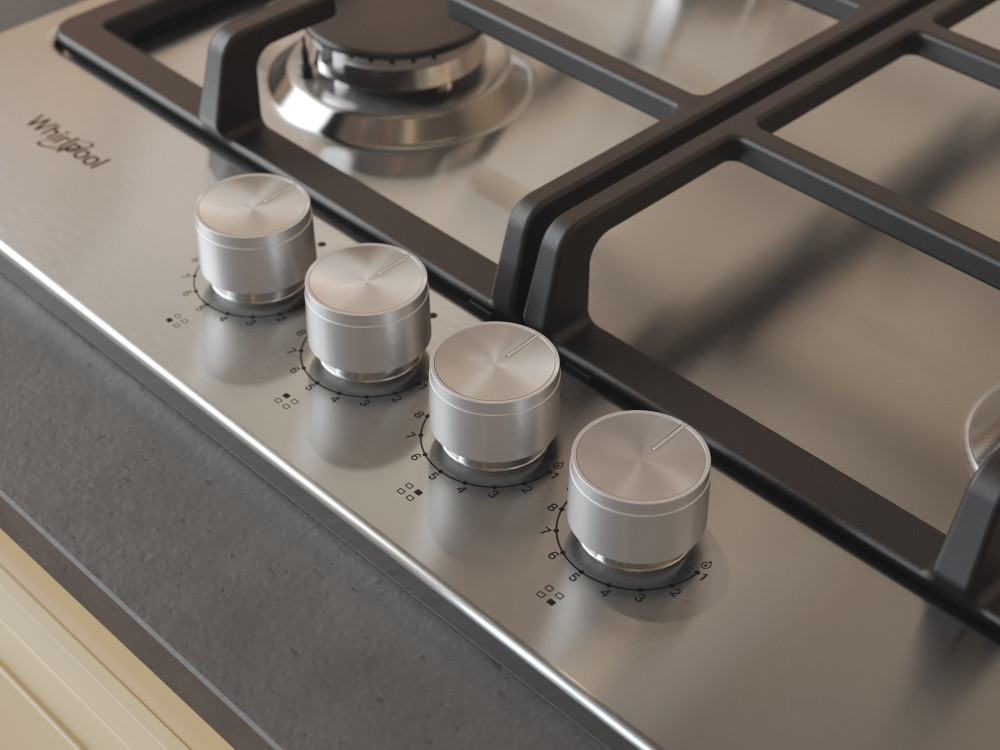 Plită pe gaz Whirlpool - TKRL 660 IX | European Appliances Romania SRL