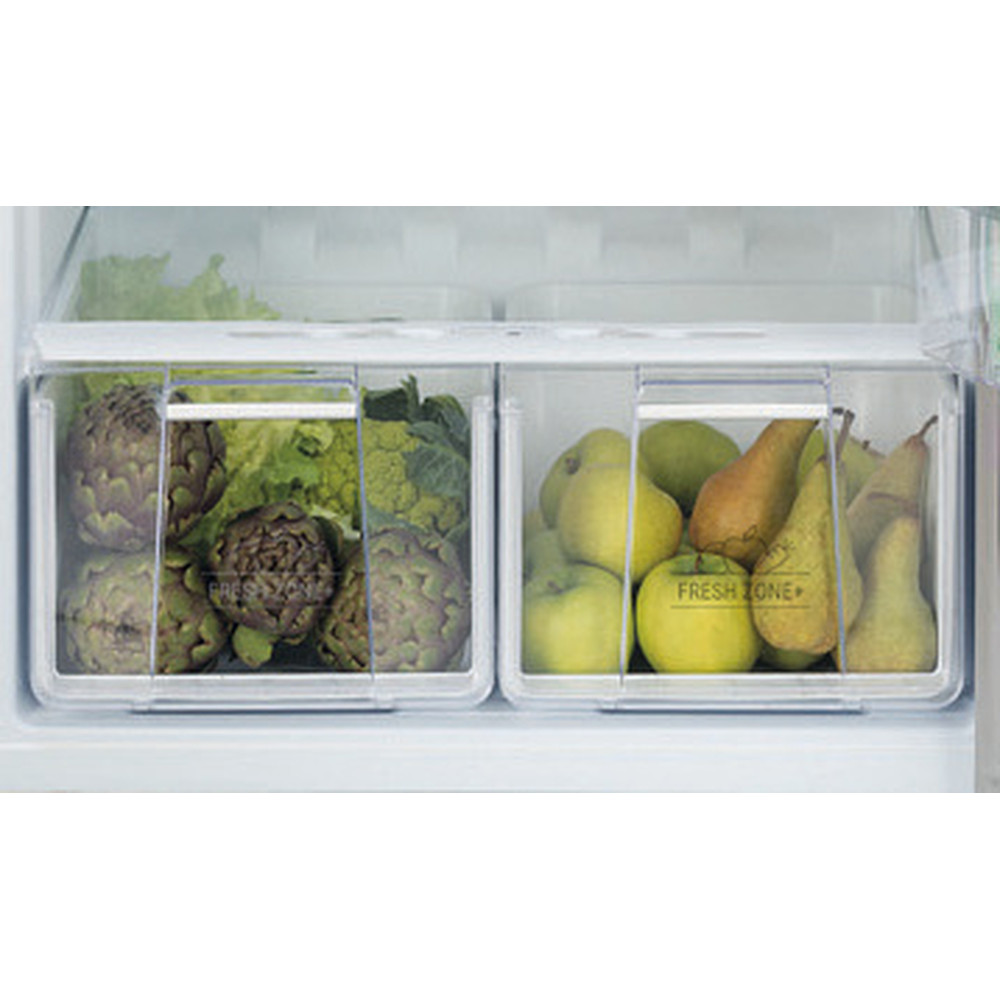 Hotpoint_Ariston Combinație frigider-congelator Neincorporabil ENTM 18210 VW 1 Alb 2 doors Drawer