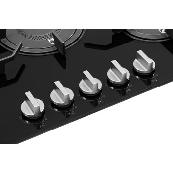Whirlpool Table de cuisson POW 75D2/NB Noir GAS Control panel