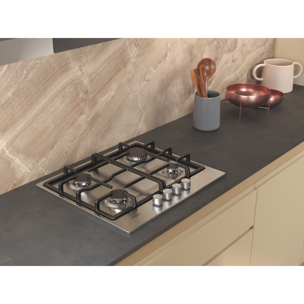 Whirlpool Ploča za kuhanje TGML 660 IX Inox PLINSKA Lifestyle perspective