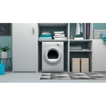 Indesit Secadora I1 D70W SPT Blanco Lifestyle frontal