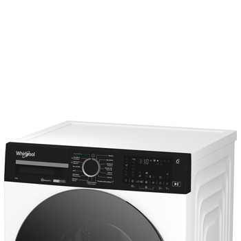 Whirlpool Pračka Volně stojící WPM 97W ADS CS Bílá Předem plněná A Lifestyle control panel