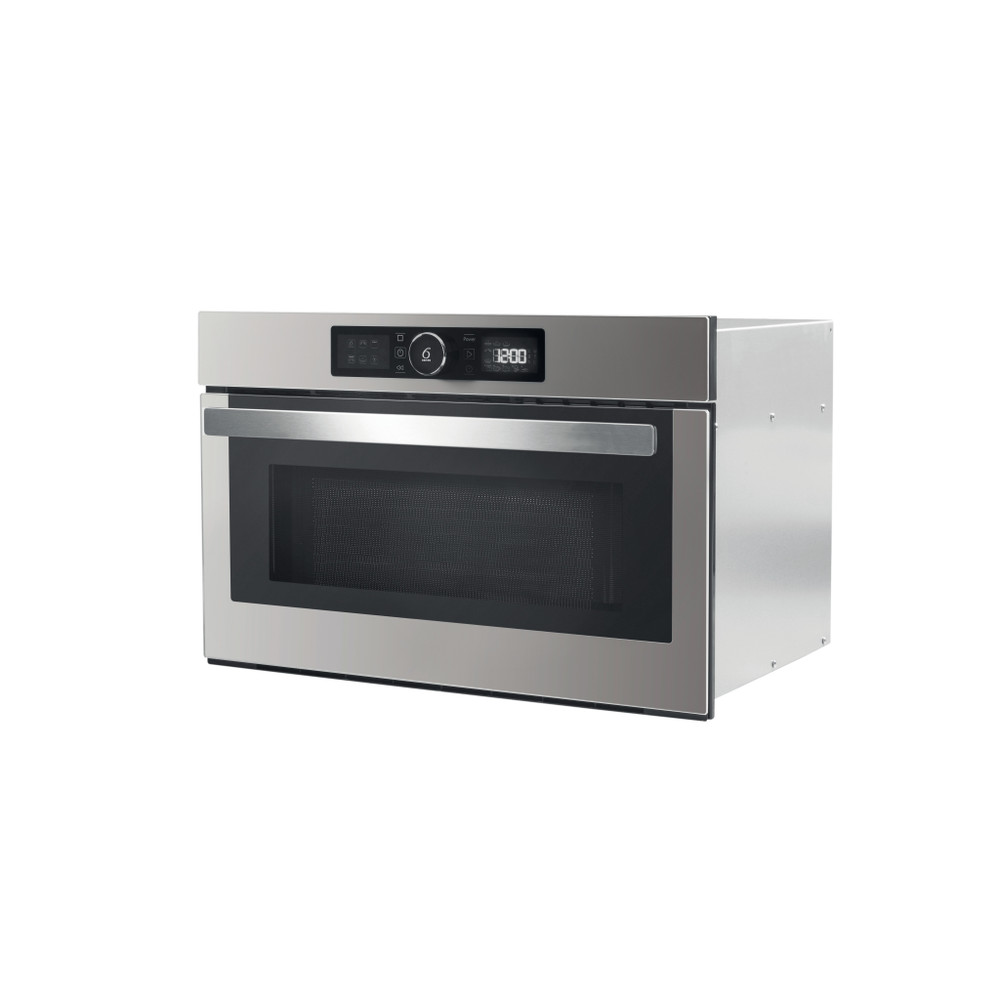 Whirlpool Мікрохвильова піч Вбудований (-а) AMW 730/SD Сріблястий світанок Електронне 31 Мікрохвильова піч з функцією гриль 1000 Perspective