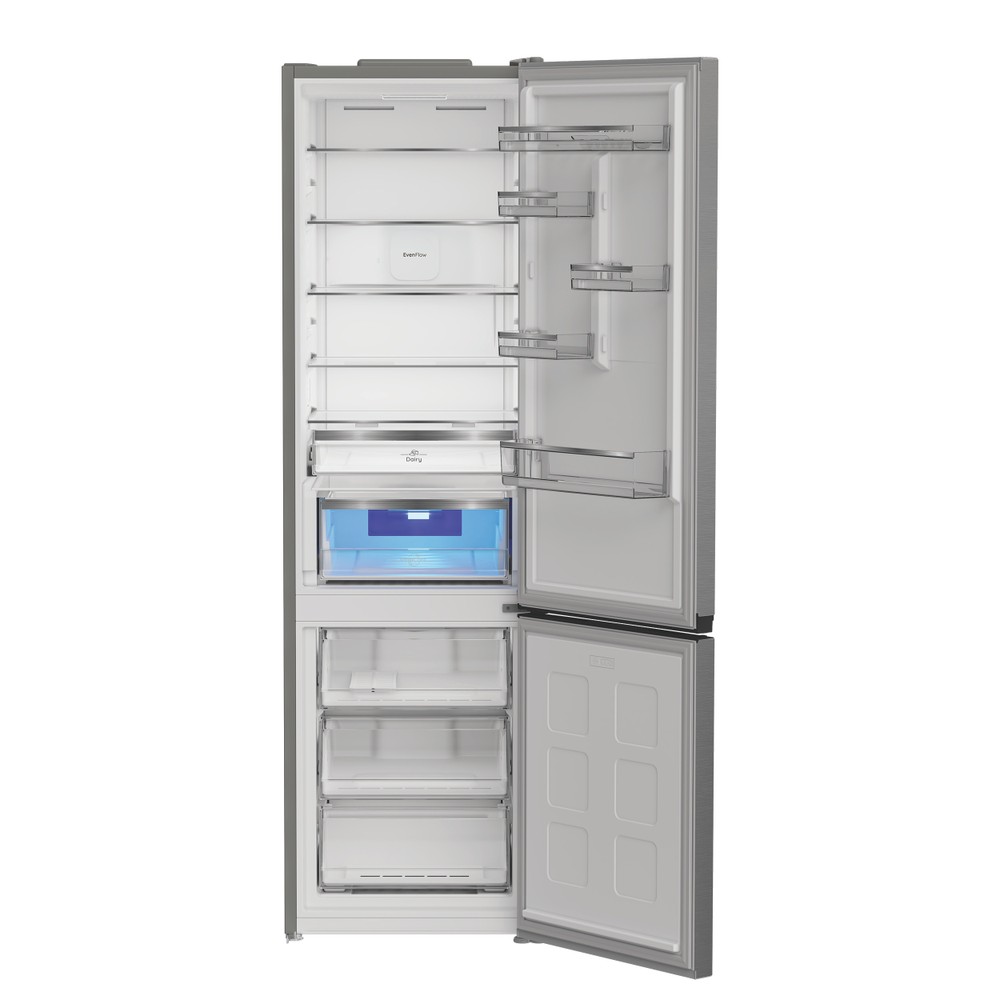 Hotpoint Combinados Libre instalación HPK 26413 XP6EE ARC 764 Manhattan Gray 2 doors Frontal open