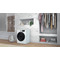 Whirlpool Πλυντήριο ρούχων Ελεύθερο W6 W045WB EE Λευκό Front loader B Perspective