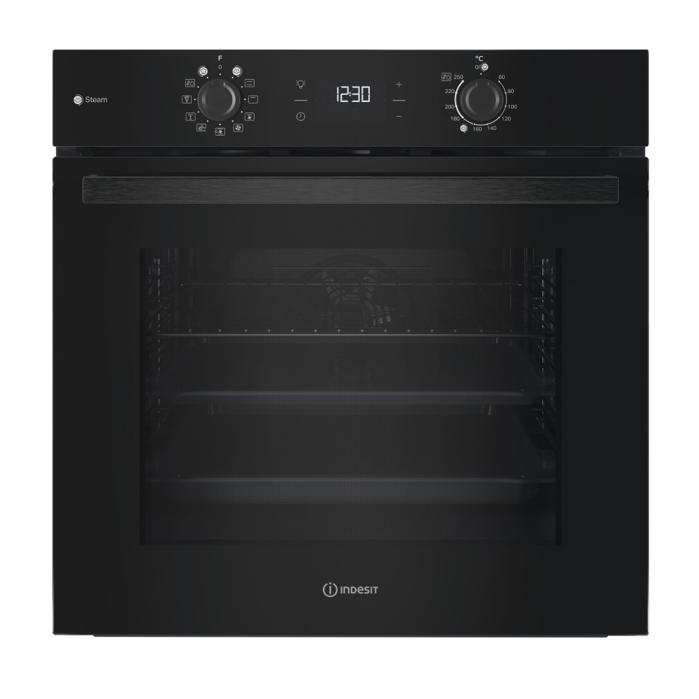 Indesit Φούρνος Εντοιχιζόμενο IO K58HS B Ηλεκτρική A+ Frontal
