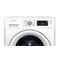 Whirlpool Kuivaava pesukone Vapaasti sijoitettava FFWDB 964489 WV EE Valkoinen Edestä täytettävä Perspective