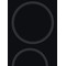 Whirlpool Pliidiplaat AKT 801/NE Must Radiant vitroceramic Frontal