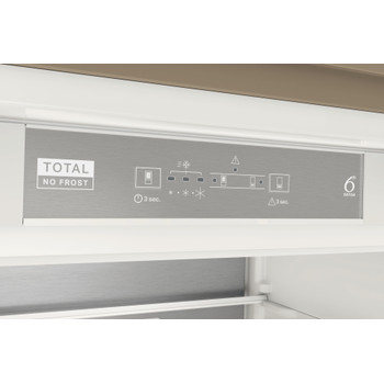Whirlpool Kombinovaná chladnička s mrazničkou Vestavné WH SP70 T121 Bílá 2 doors Control panel