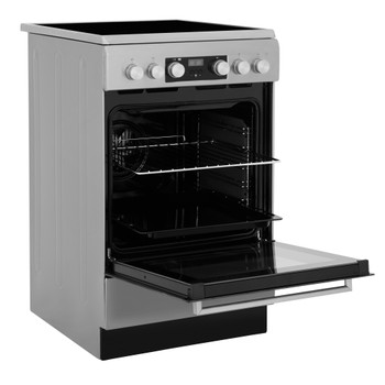 Whirlpool Tűzhely WS5V8CCX/E Inox Elektromos Perspective open