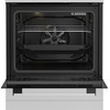 Indesit Готварска печка I6E5KMW Бял Electrical Lifestyle frontal open