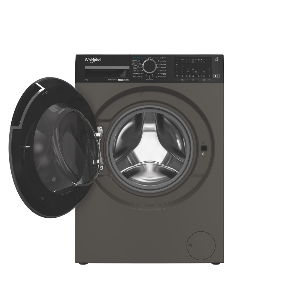 Whirlpool Mosógép Szabadonálló WPM 011G ADS EE Manhattan Grey Elöltöltős A Frontal open