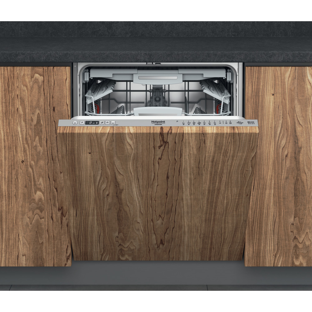 Hotpoint_Ariston Zmywarka Zabudowa HIC 3O33 WLEG W pełni zintegrowany D Frontal