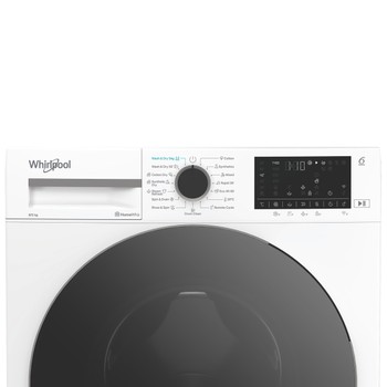 Whirlpool Mosó-szárító Szabadonálló WAD 8536WBC EE Fehér Elöltöltős Control panel
