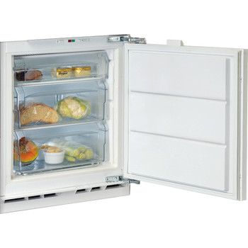 Whirlpool Congelador Encastre AFB 8281 Branco Perspective open