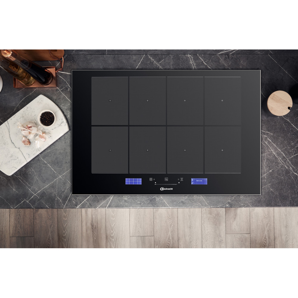 Bauknecht Table de cuisson CTAC 8780AFS AL Noir Induction vitroceramic Lifestyle frontal