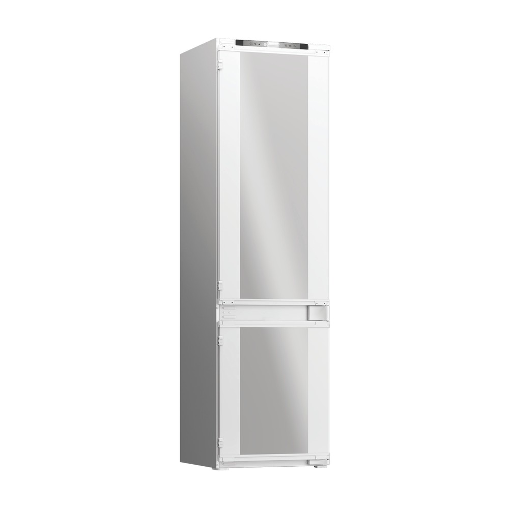 Whirlpool Kombinovaná chladnička s mrazničkou Vstavané WHK2 5323 B5E1 Zinc Metal 2 doors Perspective