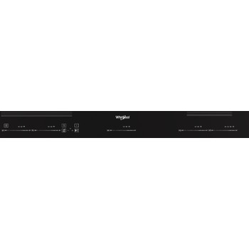 Whirlpool Table de cuisson WT 1090 BA Noir Induction vitroceramic Control panel