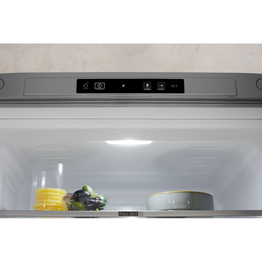 Whirlpool Kombinirani hladnjak Samostojeći W7 911I OX Optički Inox 2 doors Lifestyle control panel