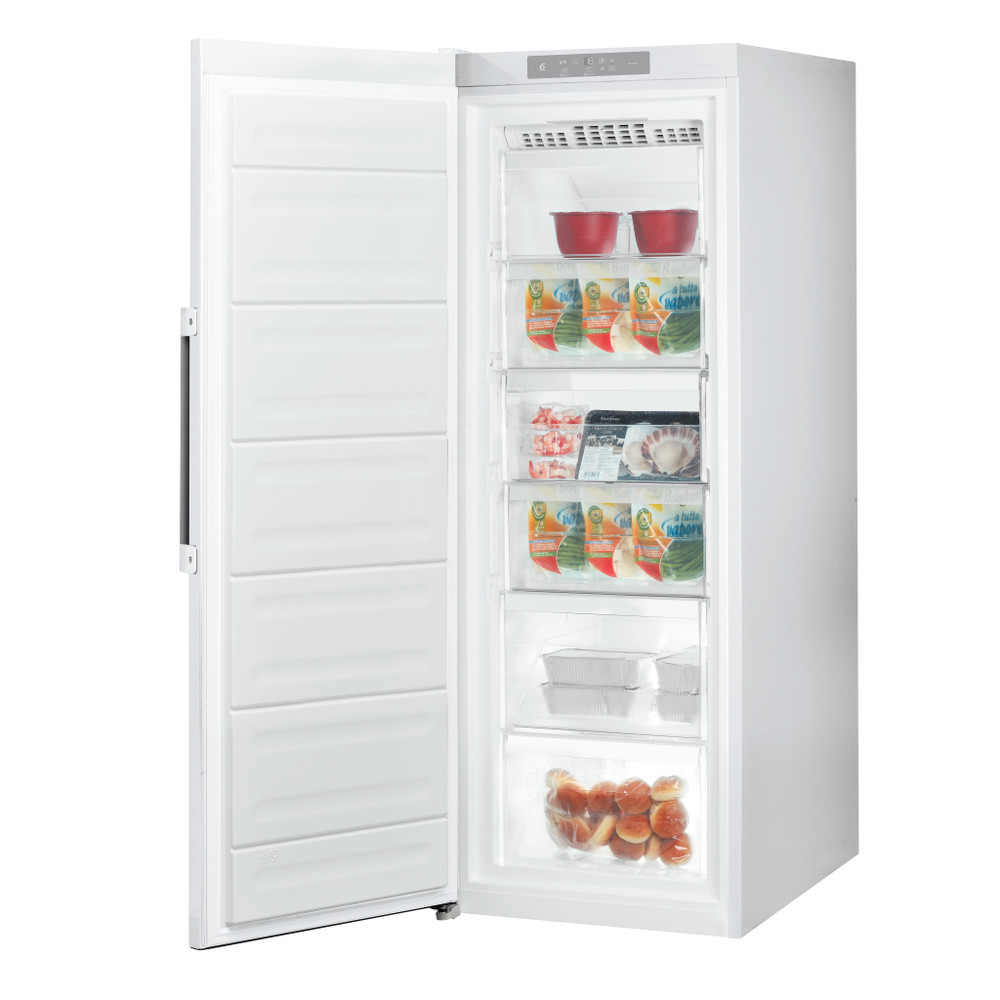 Whirlpool Diepvriezer Vrijstaand UW6 F2C WB 2 Wit Perspective open