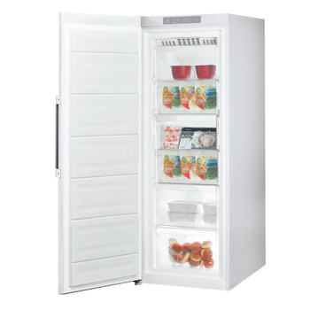 Whirlpool Surgélateur Pose-libre UW6 F2C WB 2 Blanc Perspective open