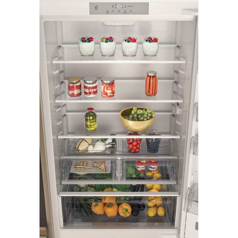 Whirlpool Réfrigérateur combiné Encastrable SP40 810 2 Blanc 2 portes Drawer