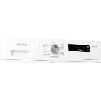 Whirlpool Lavadora Libre instalación FFS 8258 W SP Blanco Cargador frontal B Control panel