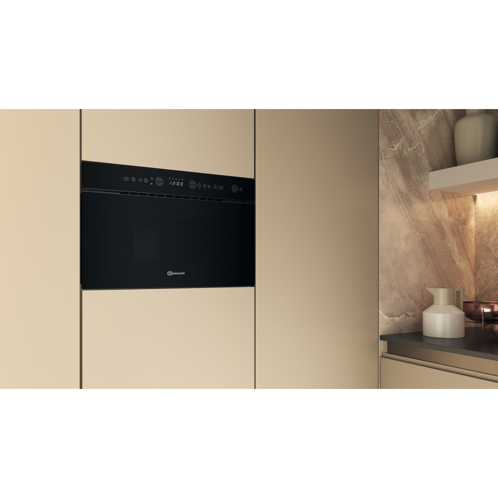Bauknecht Magnetron Inbouw BMN1O2BK Zwart Elektronisch 22 Microgolfoven 750 Lifestyle perspective