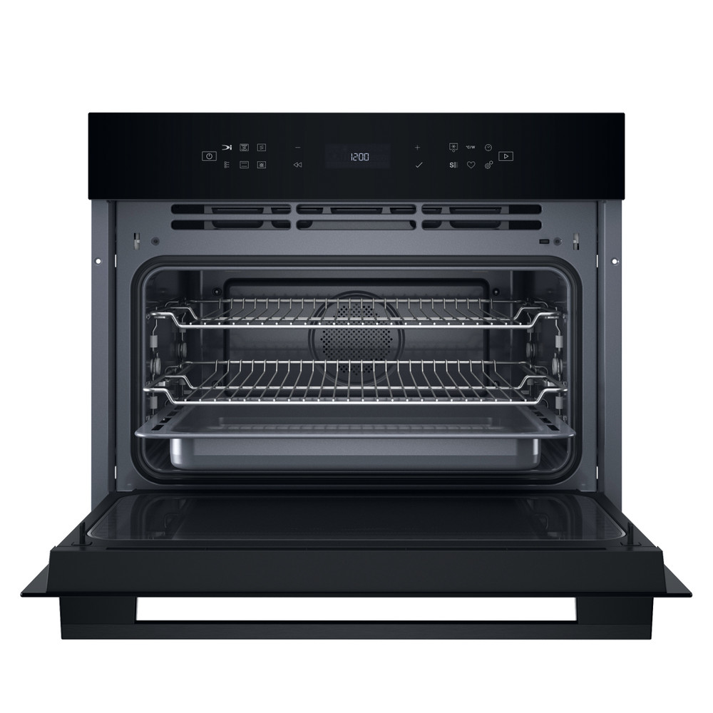 Bauknecht Microonde Apparechio incasso BCW7O7HTSKA Nero Elettrico 53 Funzionamento combinato con forno a microonde 950 Frontal open