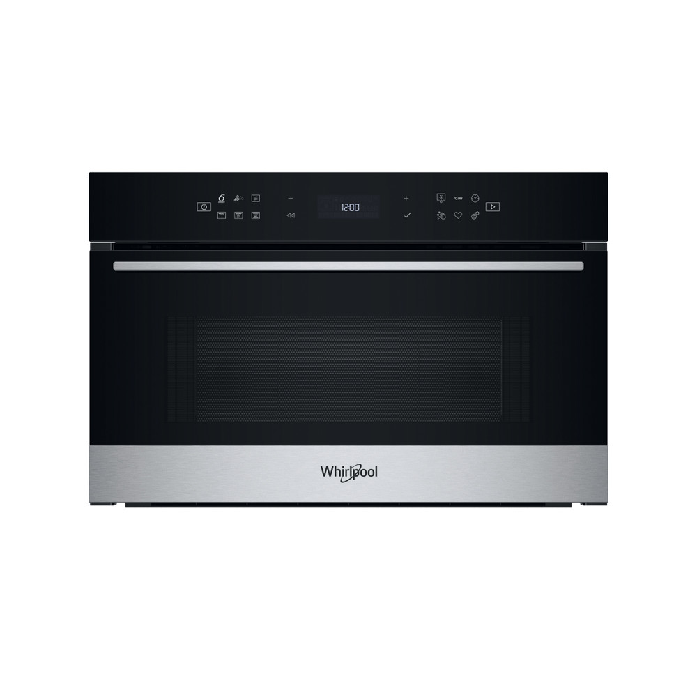Whirlpool Mikrohullámú sütő Beépíthető WMD7O4TX Rozsdamentes acél Elektromos 31 Mikrohullám+Grill funkció 1000 Frontal