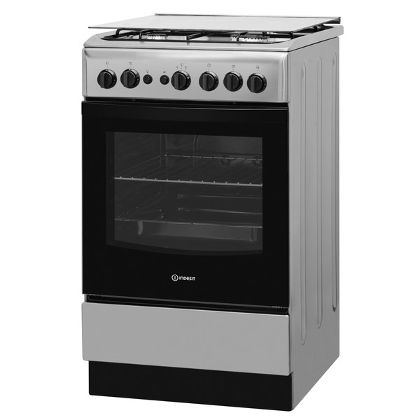Indesit Pliit IS5G1PMX/E/1 Roostevaba teras Gaas Perspective