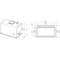 Whirlpool Tvaika nosūcējs Iebūvējams WCTH 63F LEB X Inox Iebūvējams Elektronisks Frontal
