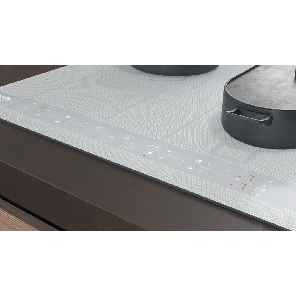 Hotpoint_Ariston Plită HB 8460B NE/W Alb Induction vitroceramic Lifestyle control panel
