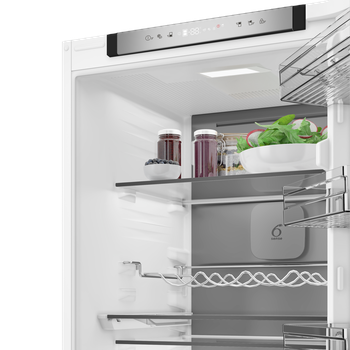Whirlpool Réfrigérateur combiné Encastrable WHK2 5294 B6E1 Zinc Metal 2 portes Lifestyle perspective