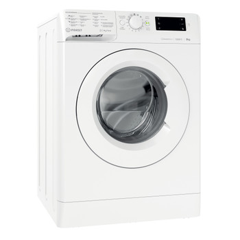 Indesit Máquina de lavar roupa Livre Instalação MTWE 81295 W SPT Branco Carga Frontal B Perspective