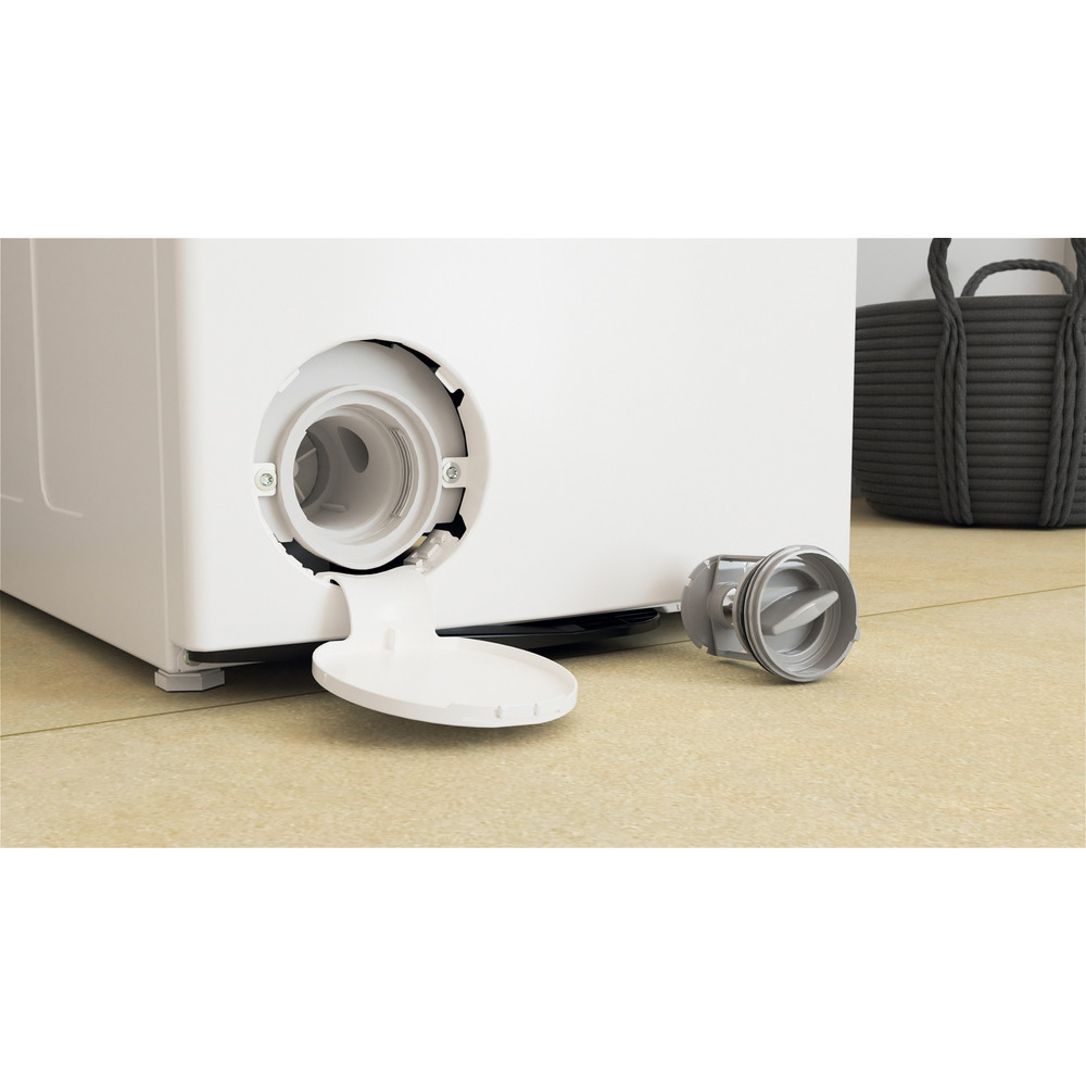 Whirlpool Maşină de spălat rufe Independent TDLRBX 6252BS EU Alb Încărcare Verticală B Filter