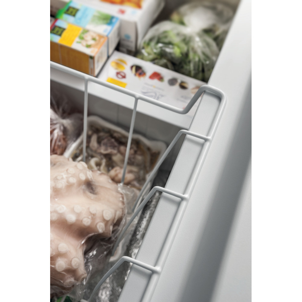 Bauknecht Gefriergerät Standgerät GTE 608 FA 3 CH Weiss Drawer