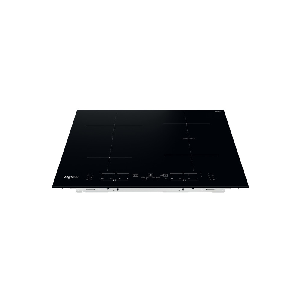 Whirlpool Spishäll WB B3960 BF Black Induction vitroceramic Frontal top down
