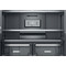 Whirlpool Side-by-Side Vapaasti sijoitettava WQ9I FO1BX Black Steel Frontal