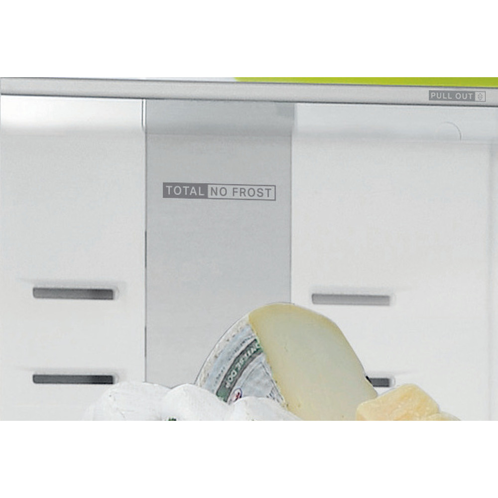 Whirlpool Hűtő/fagyasztó kombináció Szabadonálló W7 831T OX H Optic Inox 2 doors Filter