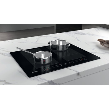 Whirlpool Varná doska WF S8865 NE Čierna Induction vitroceramic Lifestyle perspective