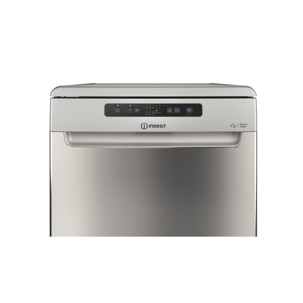 Indesit Perilica posuđa Samostojeći DFC 2B+19 AC X Samostojeći F Control panel