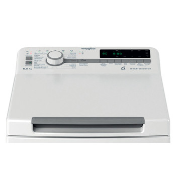 Whirlpool Wasmachine Vrijstaand TDLR 65251B BE Wit Bovenlader B Control panel