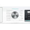 Whirlpool Washing machine Samostojni W7X W845WB EE Bela Front loader B Perspective