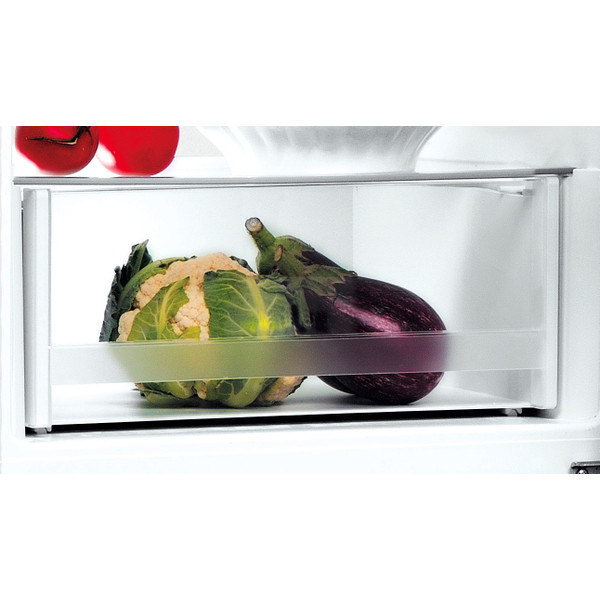 Indesit Hűtő/fagyasztó kombináció Szabadonálló LI8 S2E X Inox 2 doors Drawer