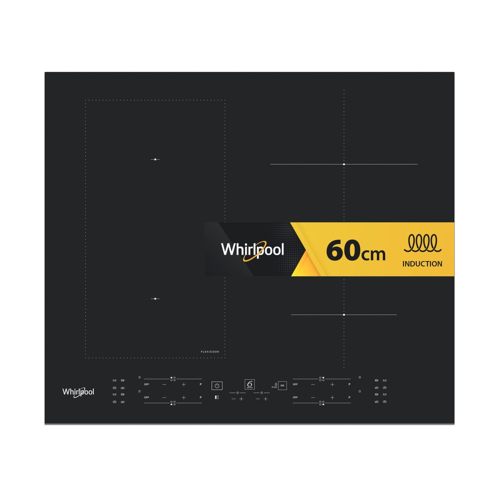 Whirlpool Варильна поверхня WL B1160 BF Чорний Induction vitroceramic Frontal