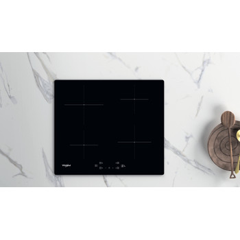 Whirlpool Kookplaat WS Q2160 NE Zwart Induction vitroceramic Lifestyle frontal