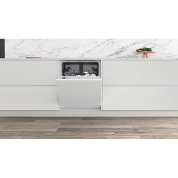Whirlpool Vaatwasser Ingebouwd WRIC 3C26 Volledig geïntegreerd E Lifestyle frontal open